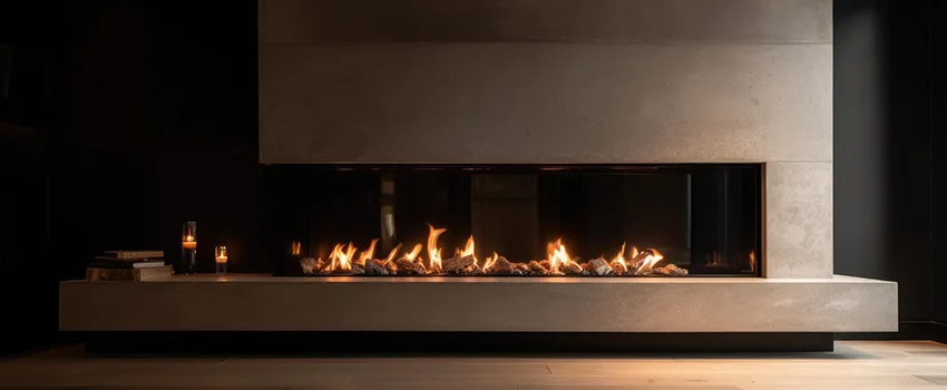 Gas Fireplace Ember Bed Design Services in Alameda, California